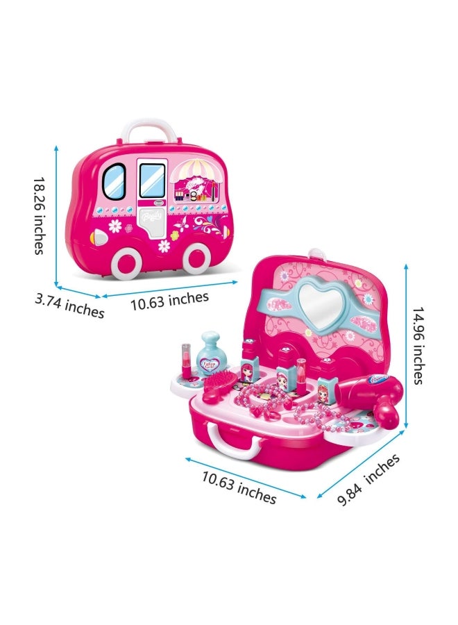Magicwand 17-Piece Beauty Make-Up Box Toy Set 008-917 - Image 4