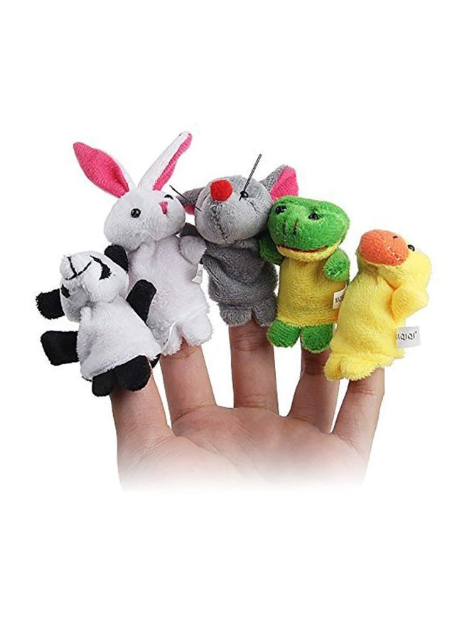 Styleys - Pack Of 20 Fabric Animal Finger Puppet Set - Image 1