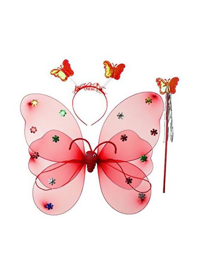 Sage Square 3-Piece Butterfly Wings Costume Set  - Image 1