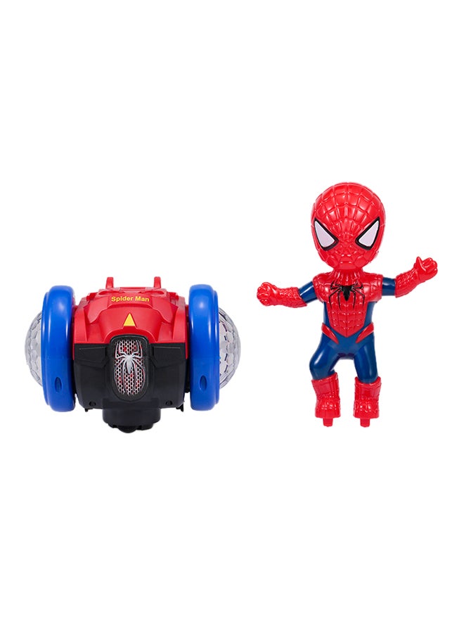 Generic - Superhero Spiderman Balance Car Toy With Flashlight T2928 - Image 1