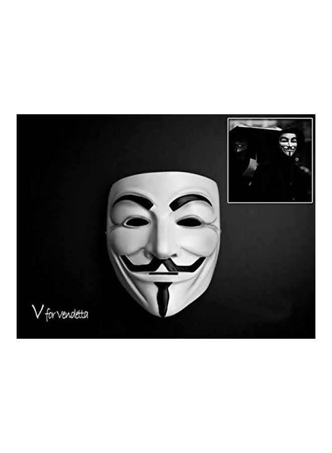 Sage Square 2-Piece Vendetta Comic Face Mask Set AAVNMSWB  - Image 3