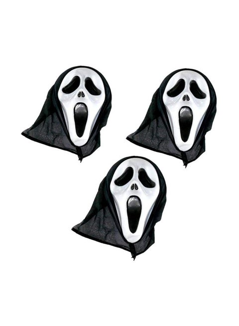 3-Piece Ghost Face Scream Masks B07PR2Q2P6