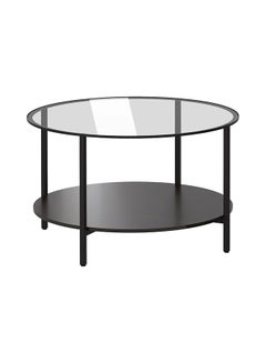 Generic Coffee Table Black/Grey 75x45cm 