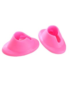 Yueton 4-Piece Nail Polish Bottle Holder Set Pink/Grey  - Image 2