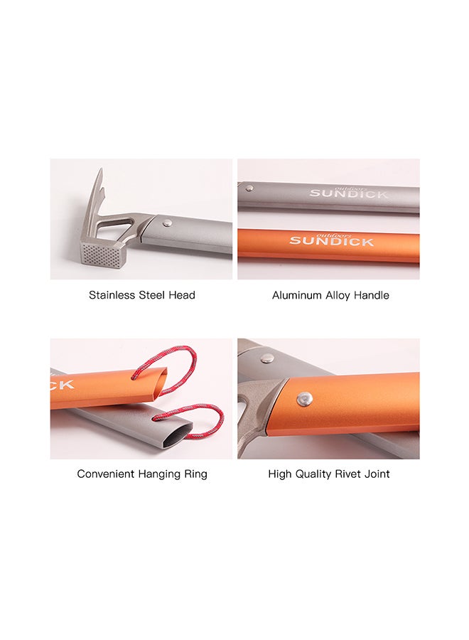 صنديك مطرقة خيمة مثالية للتخييم في الأماكن الخارجية 30x2x9سم - Image 3