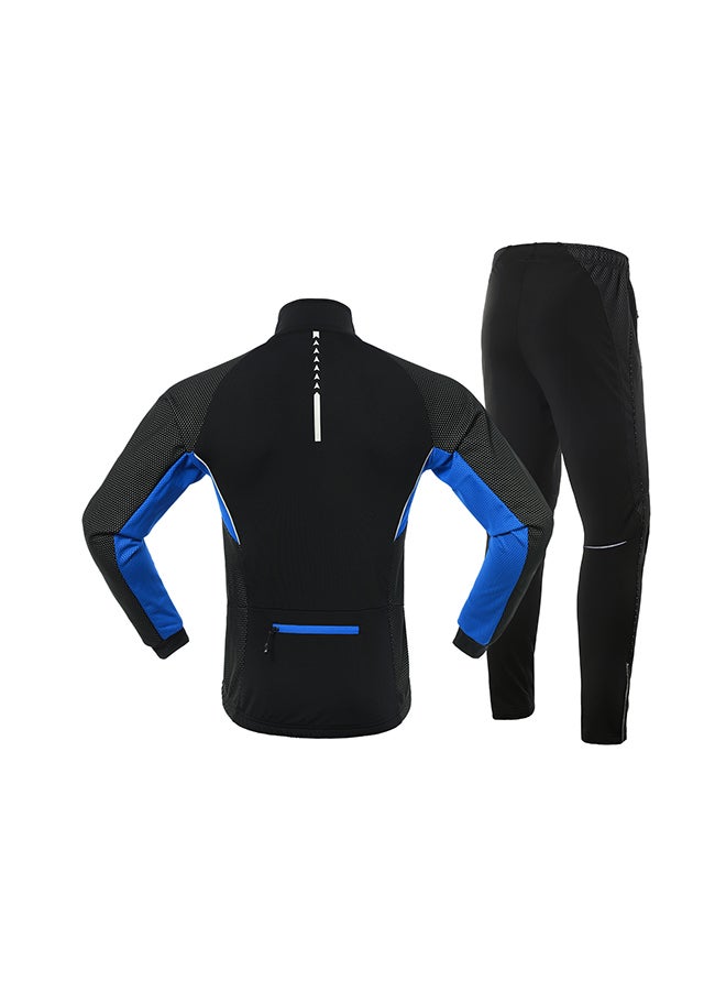 ARSUXEO 2-Piece Men Winter Cycling Clothing Set XL - Image 4