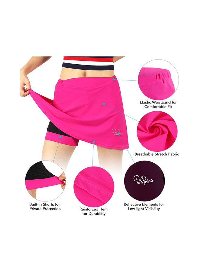 ARSUXEO Cycling Skirt With Build-in Shorts L - Image 1