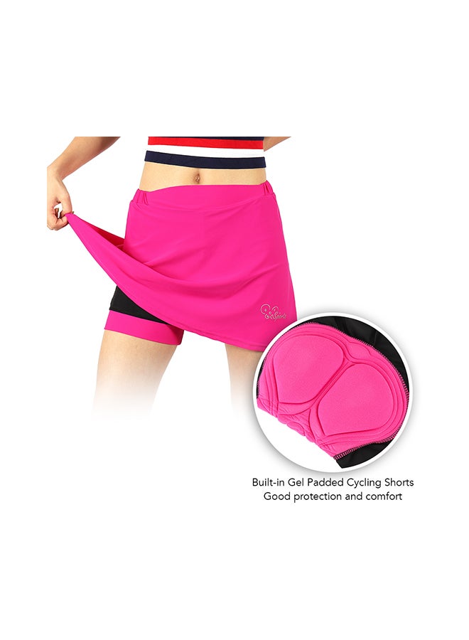 ARSUXEO Cycling Skirt With Build-in Shorts L - Image 2