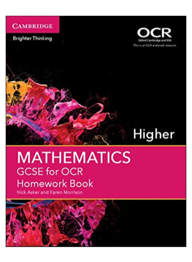 Higher Mathematics GCSE For OCR paperback english - 18-Jun-15 