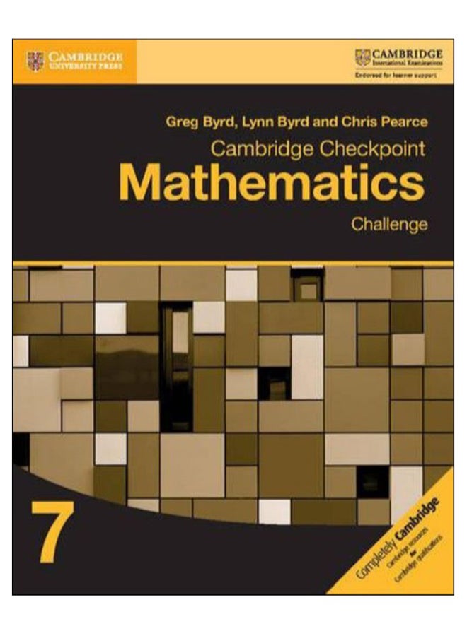 Cambridge Checkpoint Mathematics Challenge paperback english - 15-Dec-16 