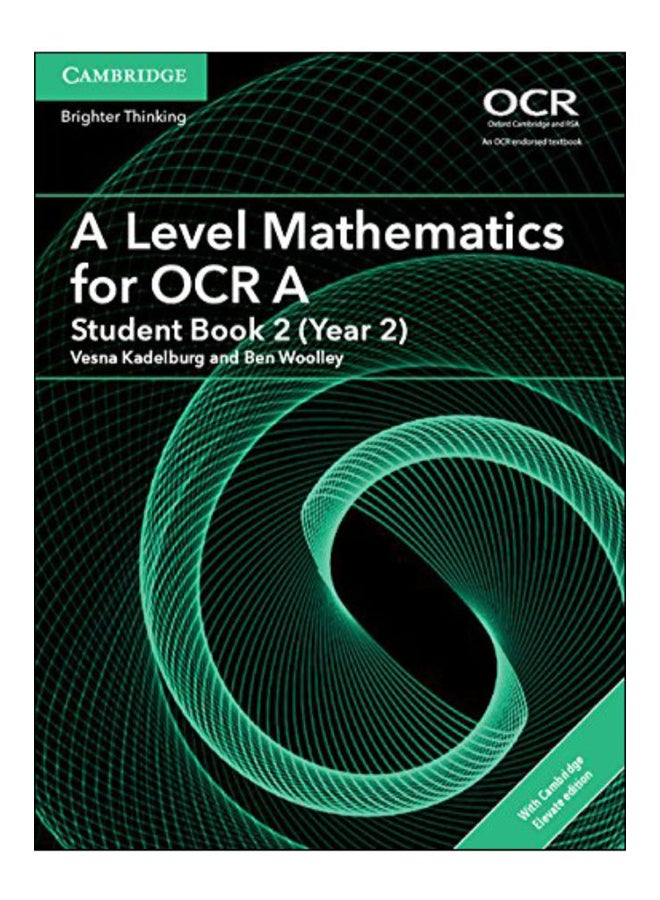 A Level Mathematics For OCR A paperback english - 31-Mar-18 