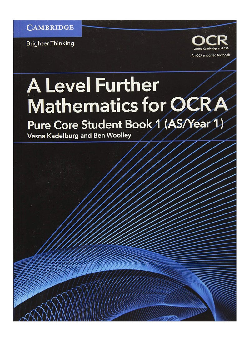 A Level Further Mathematics For OCR A paperback english - 31-Aug-17 
