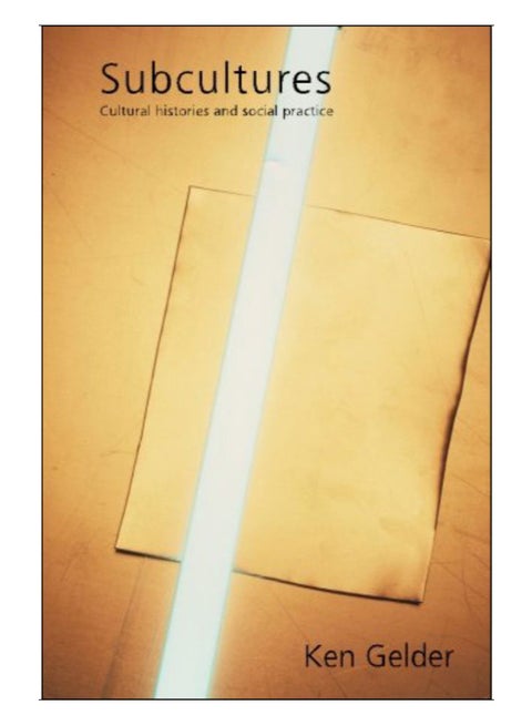 Subcultures paperback english - 09-Jan-07