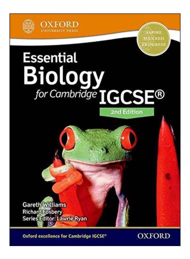 Essential Biology For Cambridge IGCSE Paperback English by Gareth Williams - 03-Nov-16 