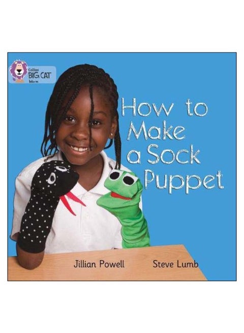 كتاب How To Make A Sock Puppet غلاف ورقي الإنجليزية - 40183