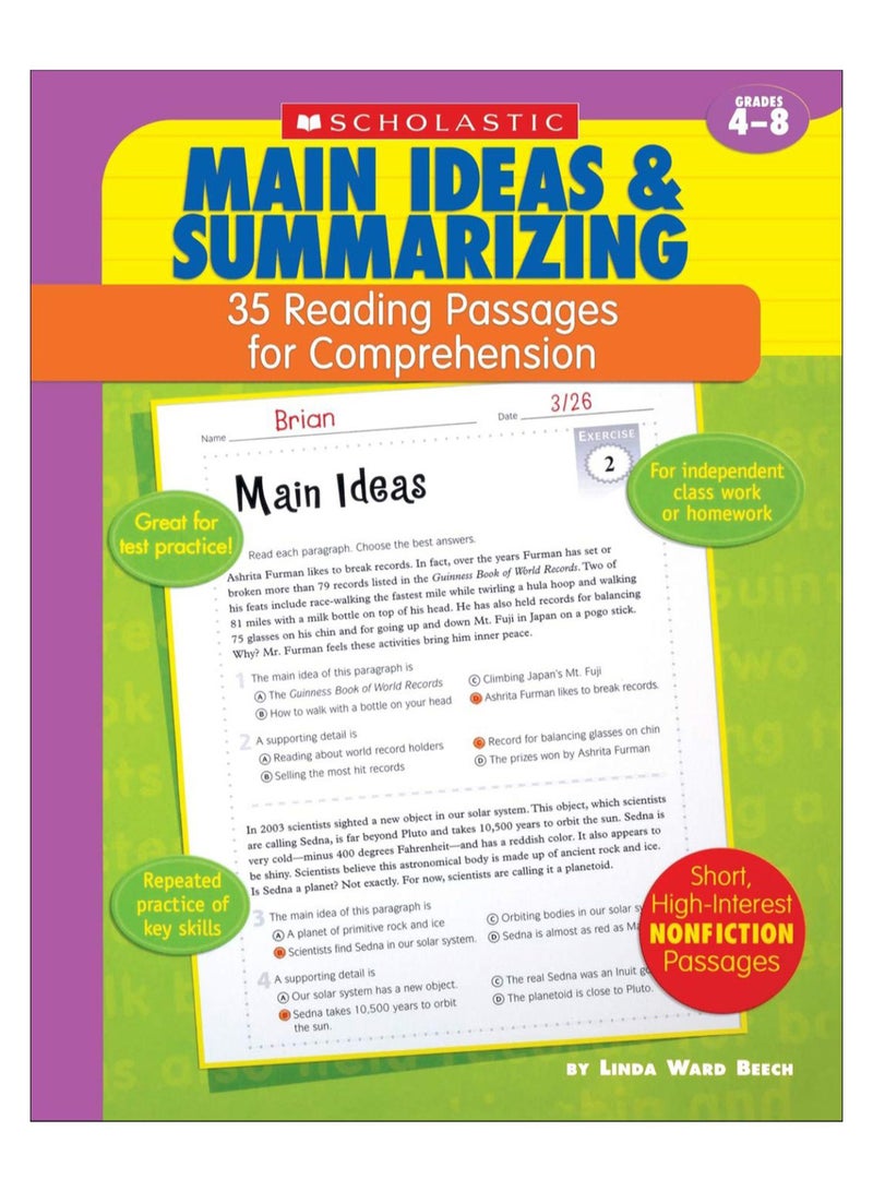 Main Ideas And Summarizing paperback english - 01-Jul-06 