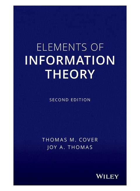 Elements Of Information Theory hardcover english - 08-Sep-06