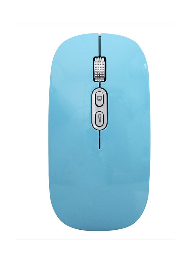 HXSJ 2.4G Wireless Mouse Blue  - Image 1