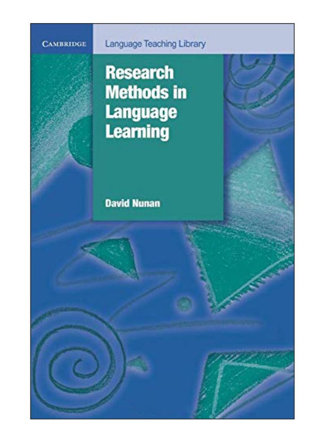 Research Methods In Language Learning paperback english - 08-Oct-92 