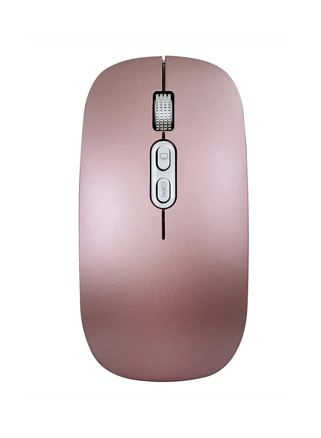 إتش إكس إس جيه ماوس لاسلكي بتردد 2.4 جيجاهرتز ذهبي وردي - Image 1