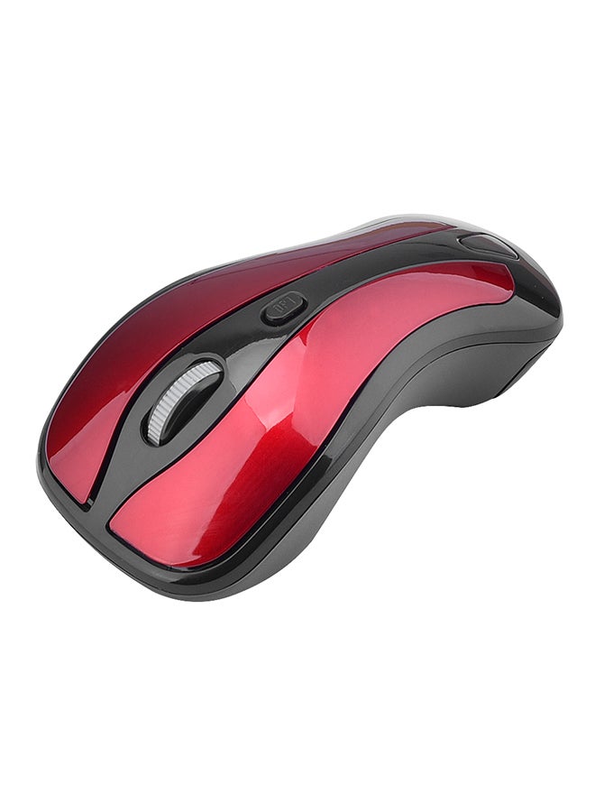 2.4G Wireless Mouse 6D Gyroscope Air Mouse Black/Red - Image 1