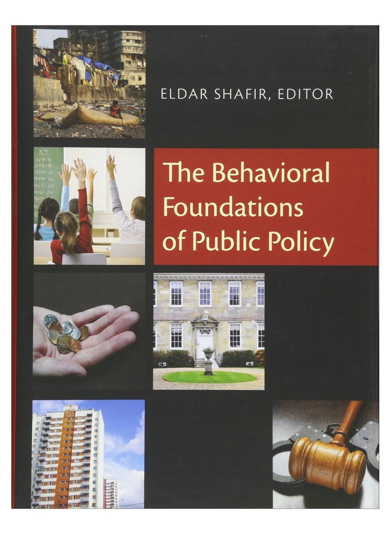 The Behavioral Foundations Of Public Policy hardcover english - 16-Dec-12