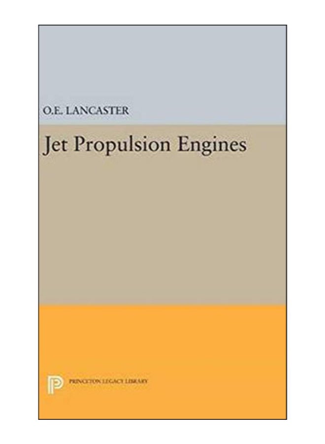 Jet Propulsion Engines Hardcover English by Otis E. Lancaster - 19-Apr-16 