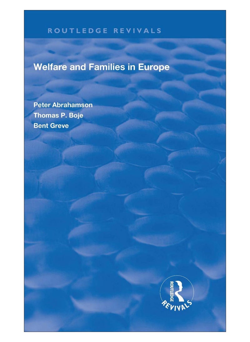 Welfare And Families In Europe Hardcover English by Peter Abrahamson - 07-May-19 
