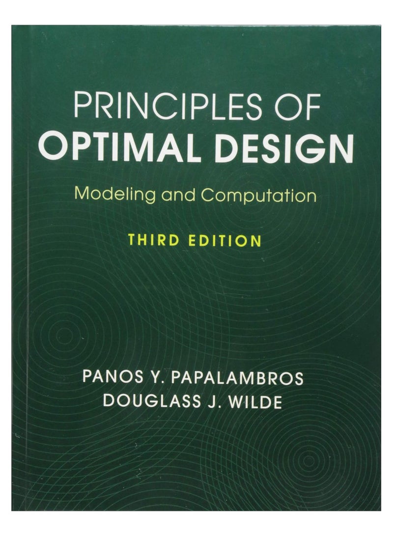 Principles Of Optimal Design hardcover english - 31-Mar-17 