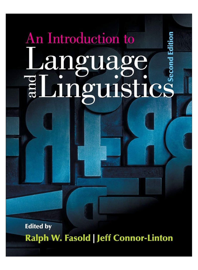 An Introduction To Language And Linguistics paperback english - 31-Aug-14