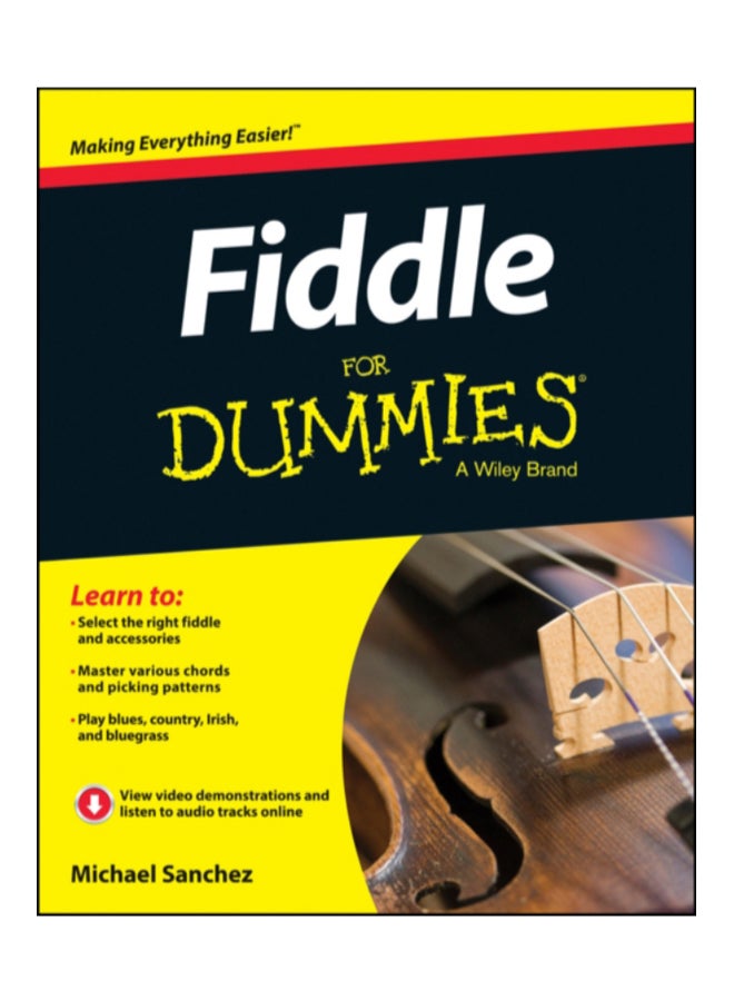 null - Fiddle For Dummies Paperback English by Michael John Sanchez - 41964 - Image 1