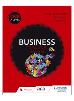 Ocr Business For A Level Paperback English by Andy Mottershead - 42181 