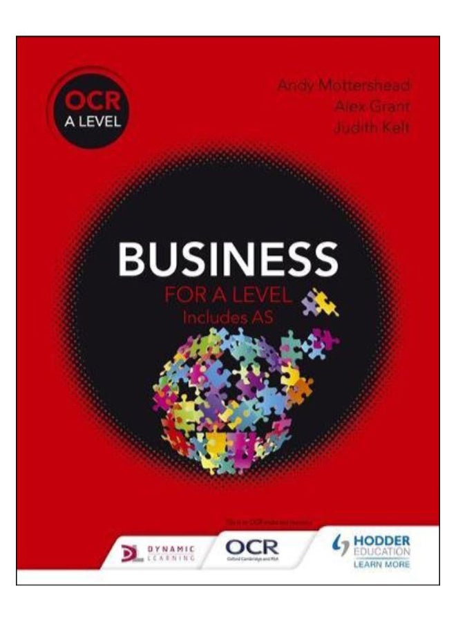 Ocr Business For A Level Paperback English by Andy Mottershead - 42181 
