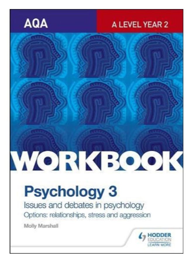 null - AQA Psychology For A Level Workbook 3 paperback english - 26-Aug-16 - Image 1