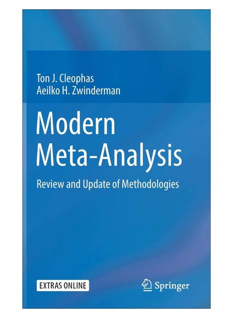 Modern Meta-Analysis hardcover english - 10-May-17