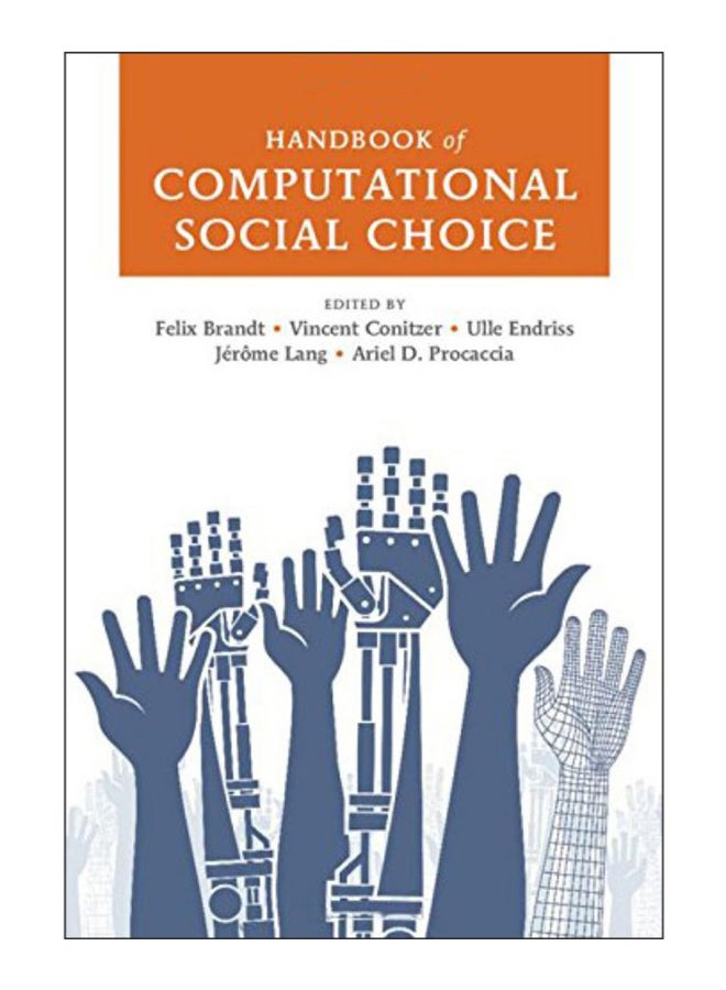 Handbook Of Computational Social Choice hardcover english - 31-Jan-16