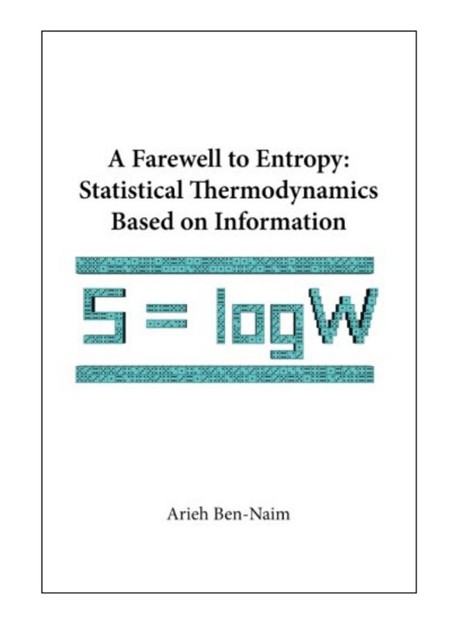 Farewell To Entropy paperback english - 18-Jan-08 