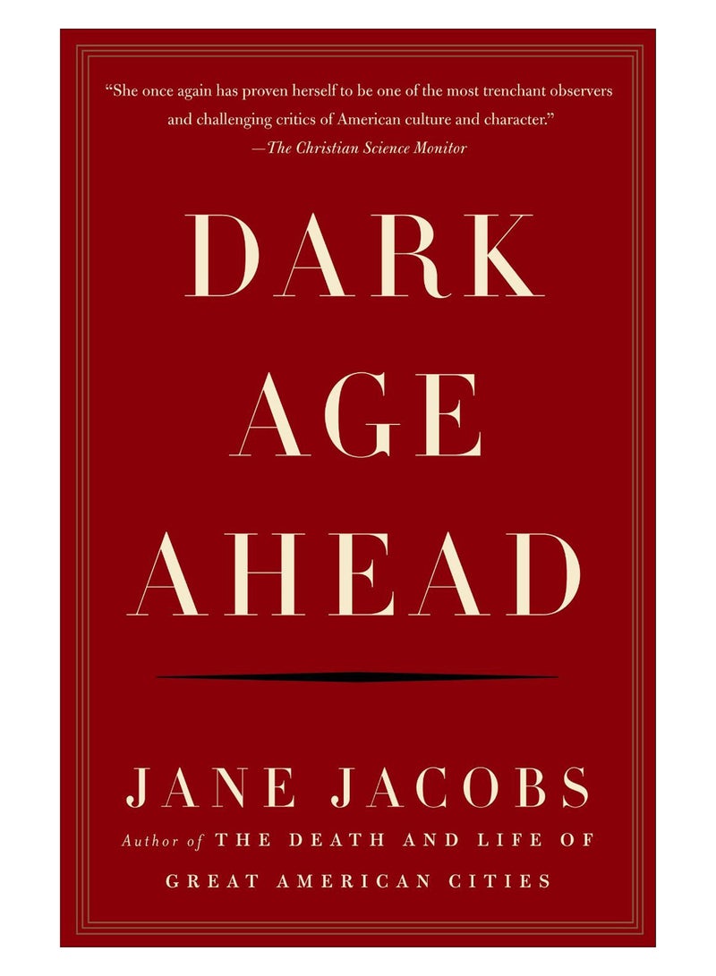 Dark Age Ahead paperback english - 17-May-05