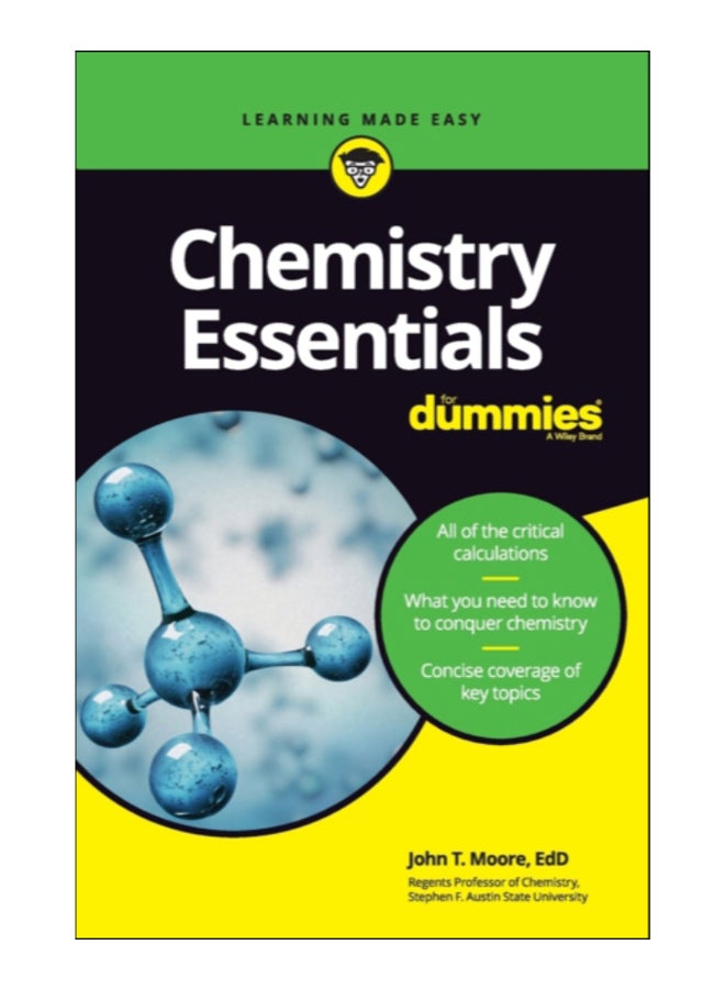 Chemistry Essentials For Dummies Paperback English by John T. Moore - 24-Apr-19 