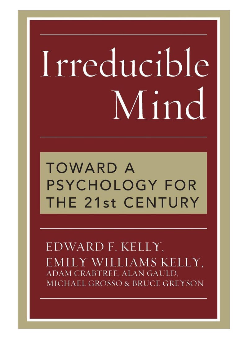 Irreducible Mind paperback english - 16-Nov-09 