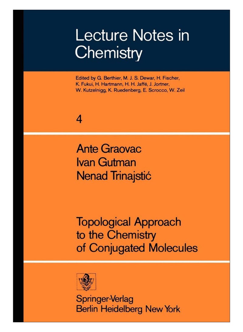 Topological Approach To The Chemistry Of Conjugated Molecules paperback english - 01-Jan-77 
