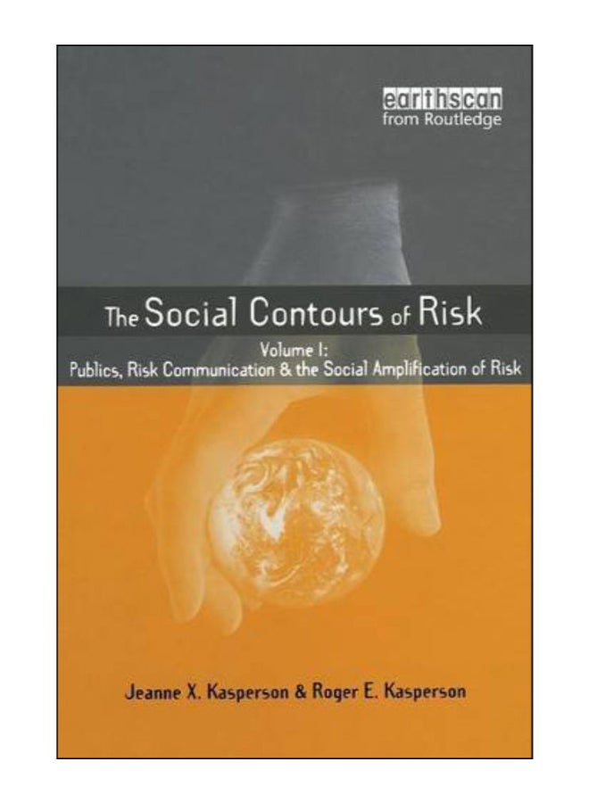 The Social Contours Of Risk paperback english - 01-Apr-05 