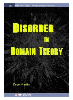 Disorder In Domain Theory paperback english - 30-Sep-18
