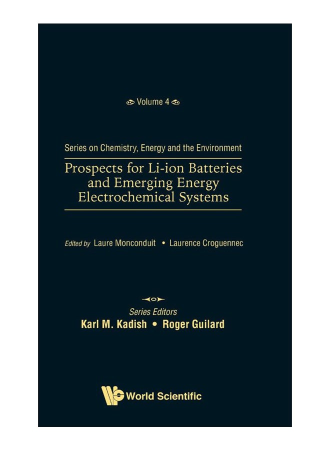 Prospects For Li-Ion Batteries And Emerging Energy Electrochemical Systems hardcover english - 27-Apr-18 