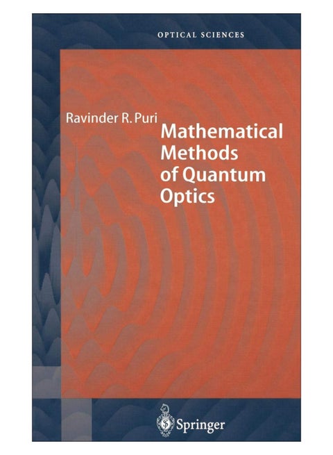 Mathematical Methods Of Quantum Optics hardcover english - 18-Jan-01