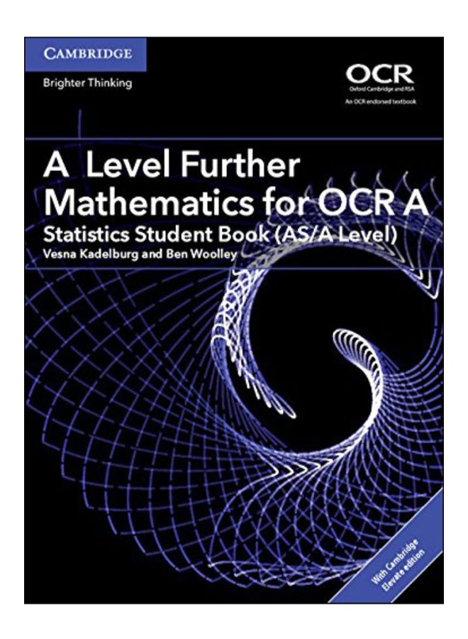A Level Further Mathematics For OCR A paperback english - 30-Apr-18 