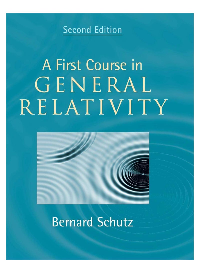 A First Course In General Relativity Hardcover English by Bernard Schutz - 31-May-09 