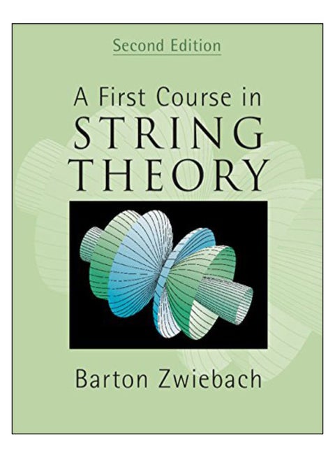 A First Course In String Theory Hardcover English by Barton Zwiebach - 39835