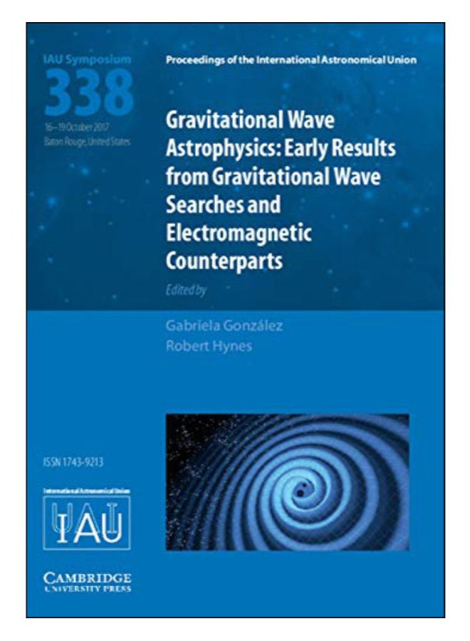 Gravitational Wave Astrophysics hardcover english - 04-Apr-19 