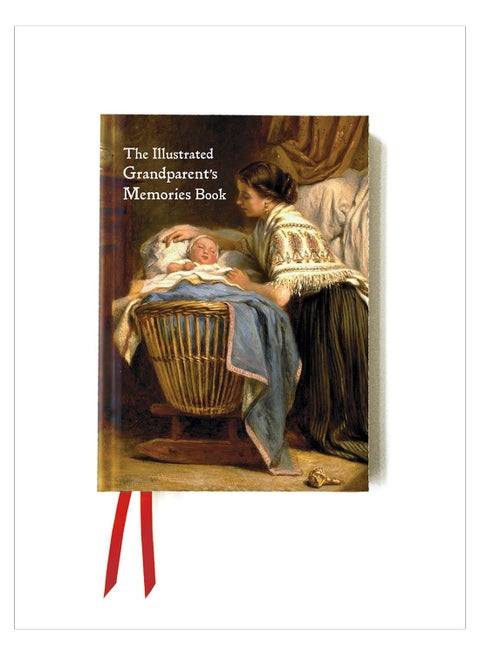 The Illustrated Grandparent'S Memories Book Hardcover English by E. A. Chapman - 42019
